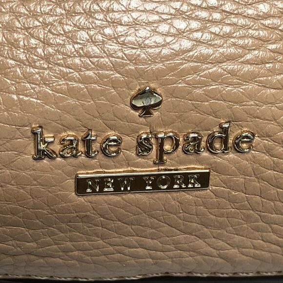 Kate Spade Tan Leather Crossbody Saddle Bad - Picture 2 of 7